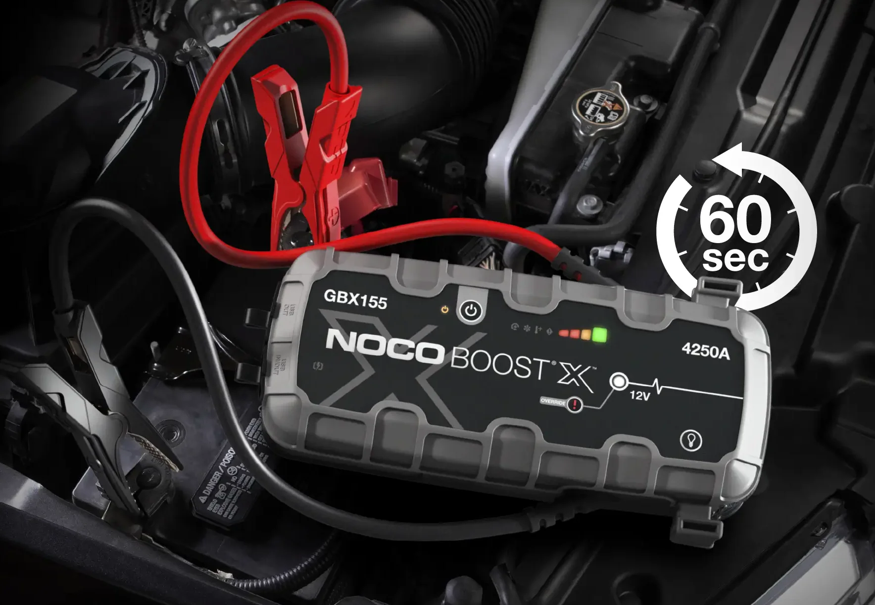 Noco GBX155 4250A 12V Boost X UltraSafe Jump Starter - Image 5