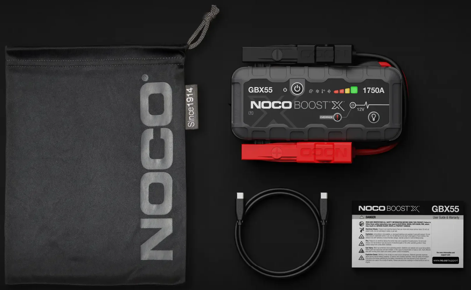 Noco GBX55 1750A 12V Boost X UltraSafe Jump Starter - Image 2