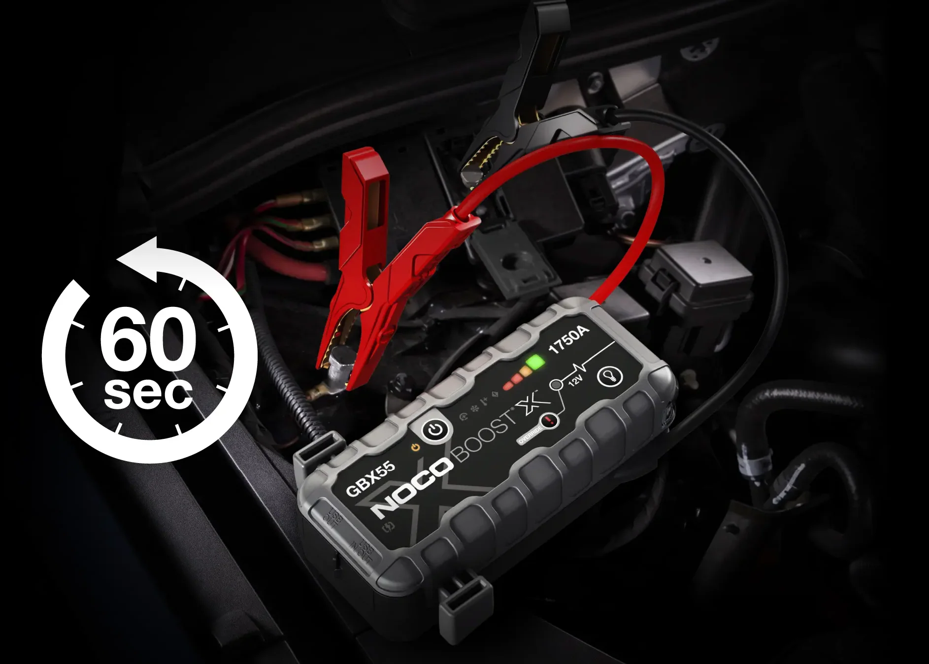 Noco GBX55 1750A 12V Boost X UltraSafe Jump Starter - Image 7