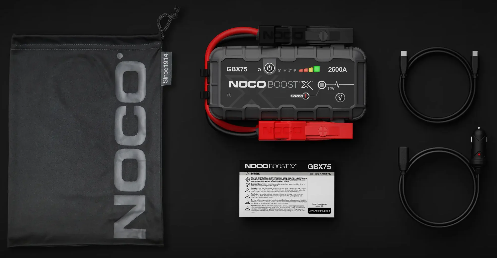 Noco GBX75 2500A 12V Boost X UltraSafe Jump Starter - Image 10