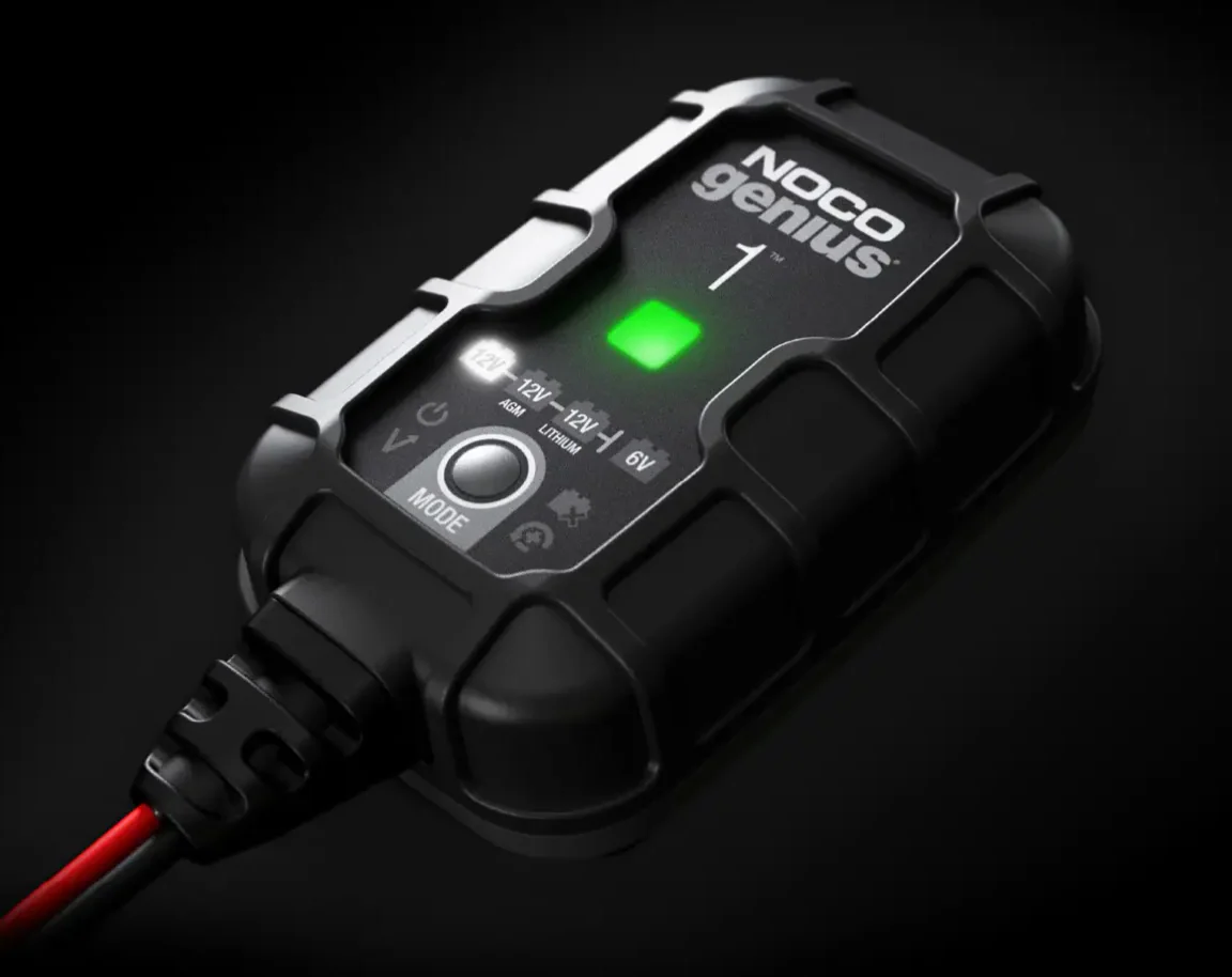 Noco GENIUS1 6V/12V 1A Smart Battery Charger - Image 2