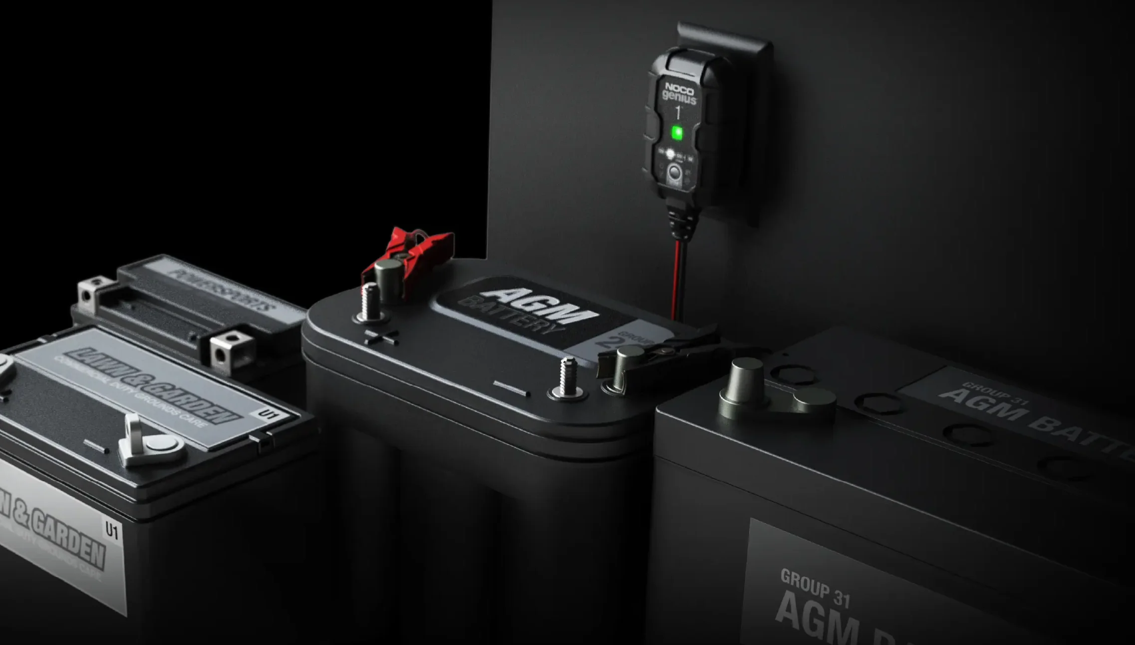 Noco GENIUS1 6V/12V 1A Smart Battery Charger - Image 4