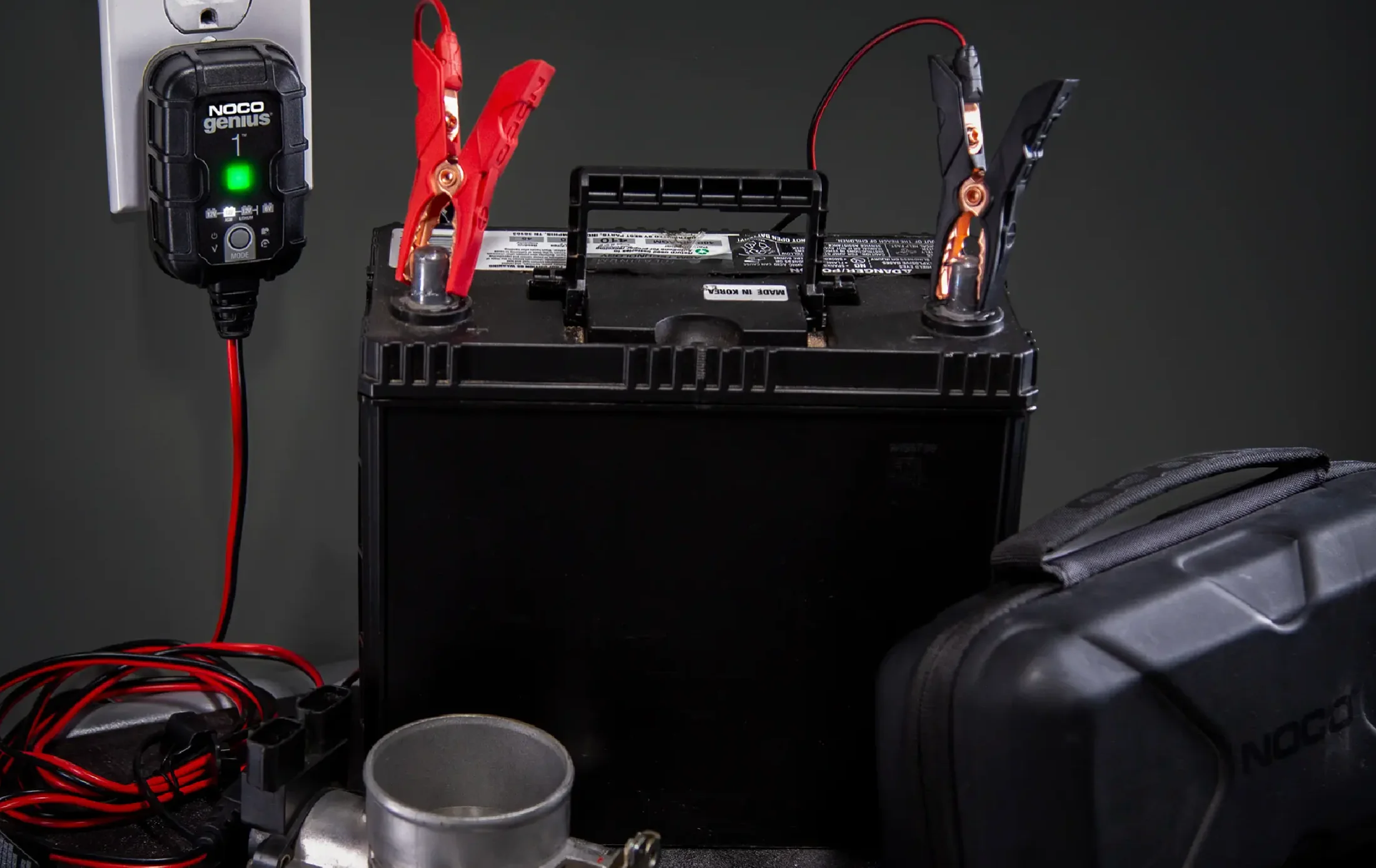 Noco GENIUS1 6V/12V 1A Smart Battery Charger - Image 7