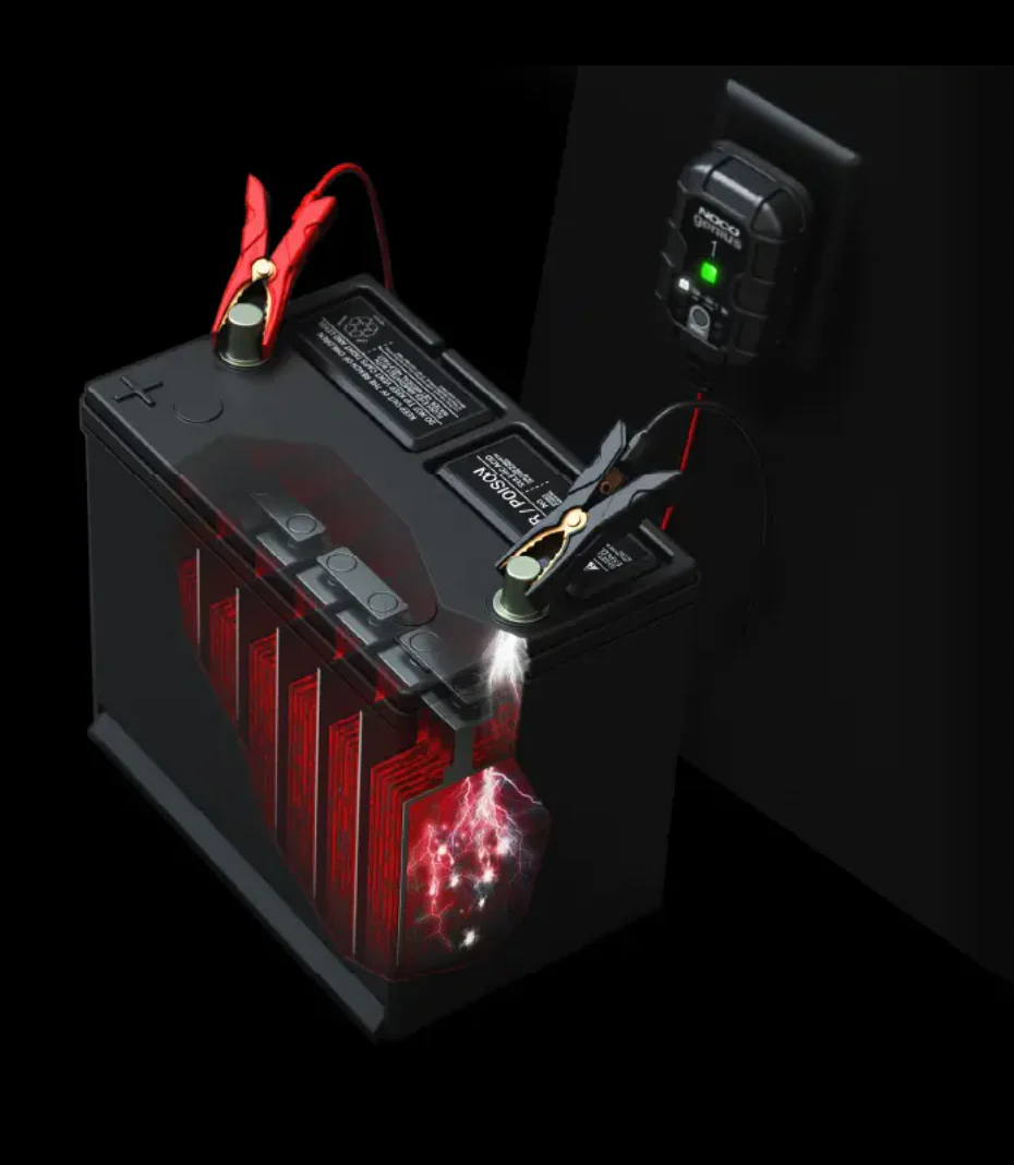Noco GENIUS1 6V/12V 1A Smart Battery Charger - Image 9