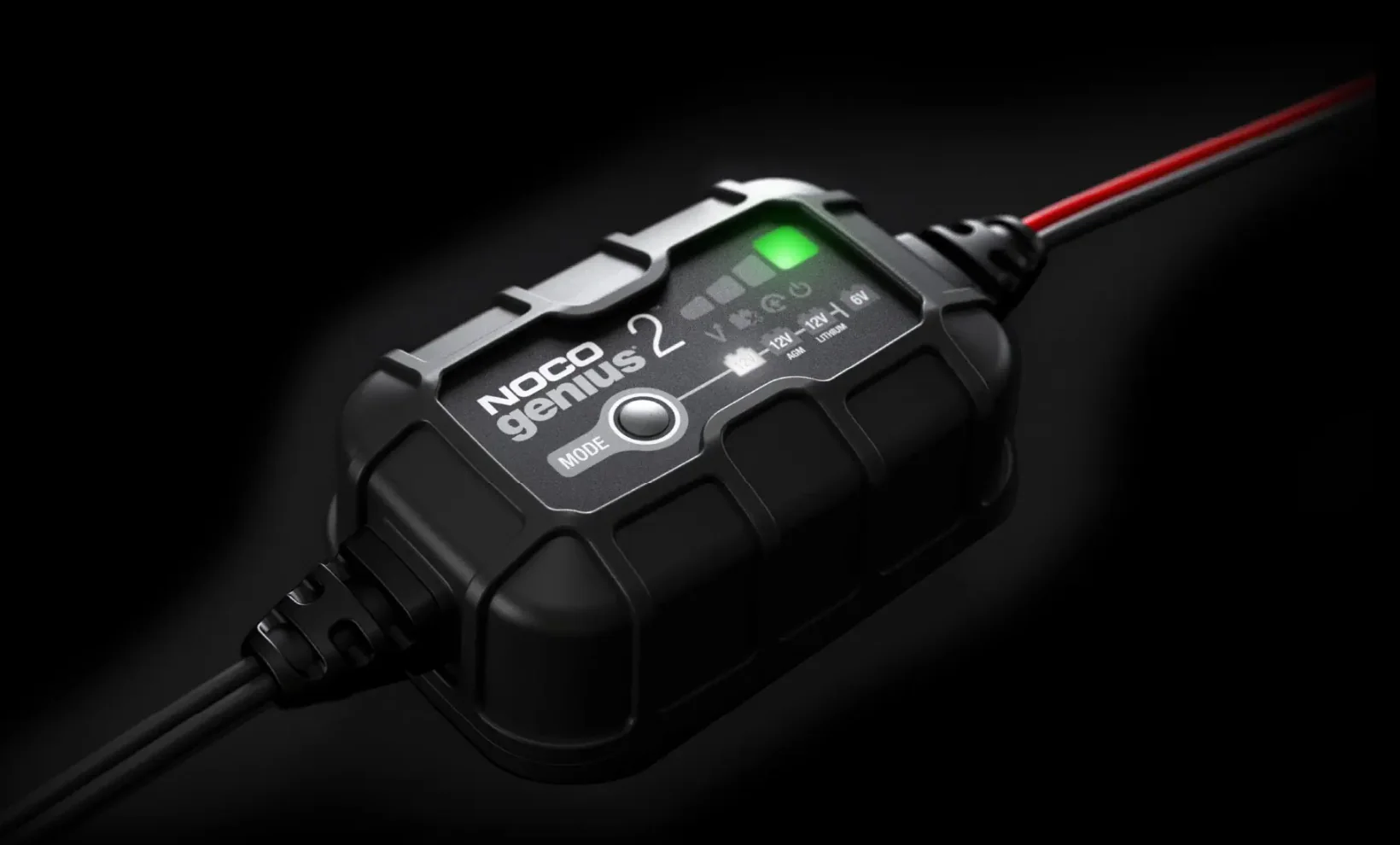Noco GENIUS2 6V/12V 2A Smart Battery Charger - Image 2
