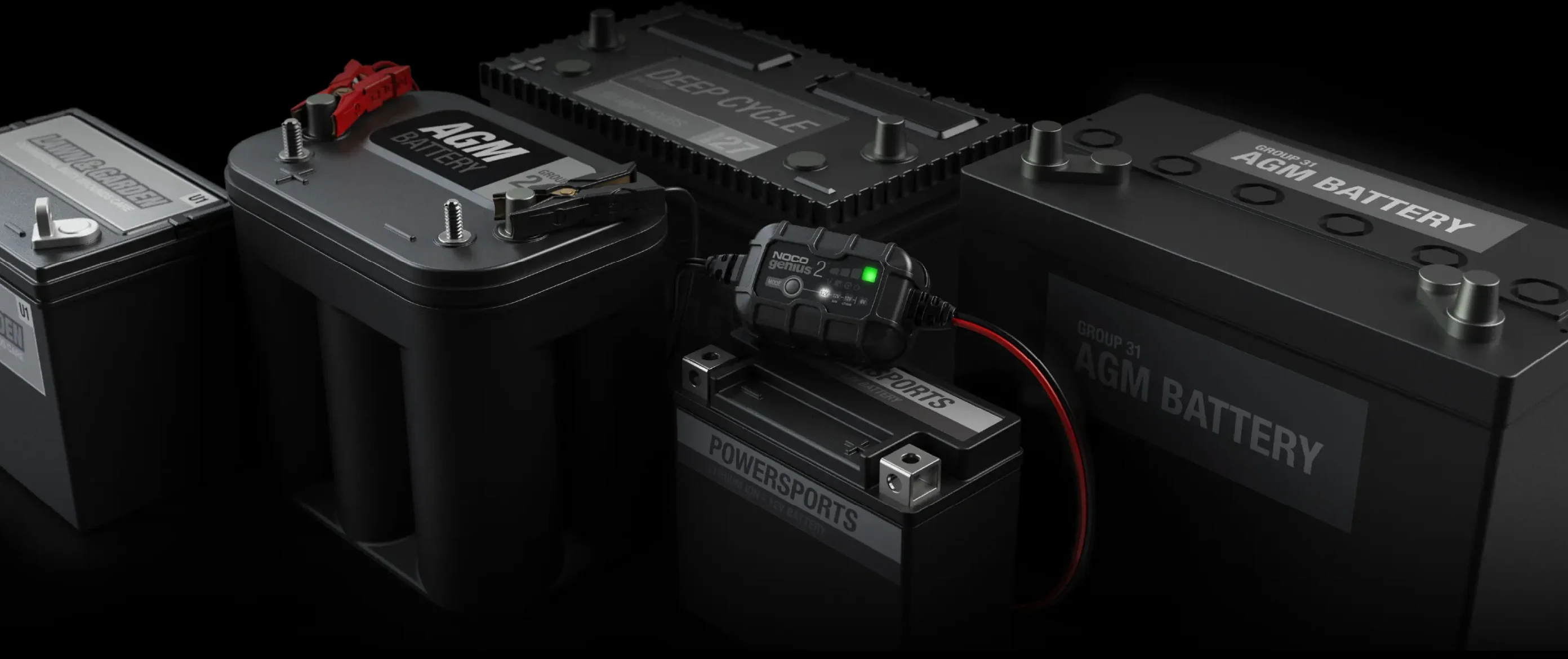 Noco GENIUS2 6V/12V 2A Smart Battery Charger - Image 4