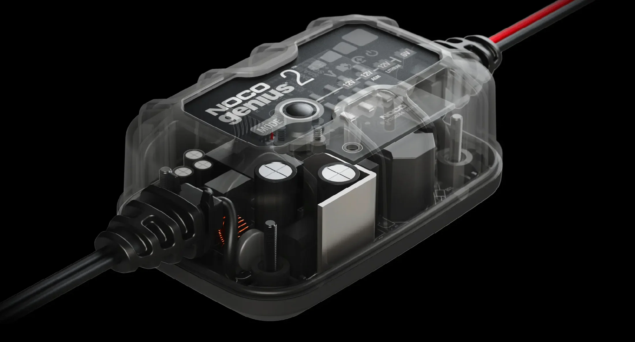 Noco GENIUS2 6V/12V 2A Smart Battery Charger - Image 5