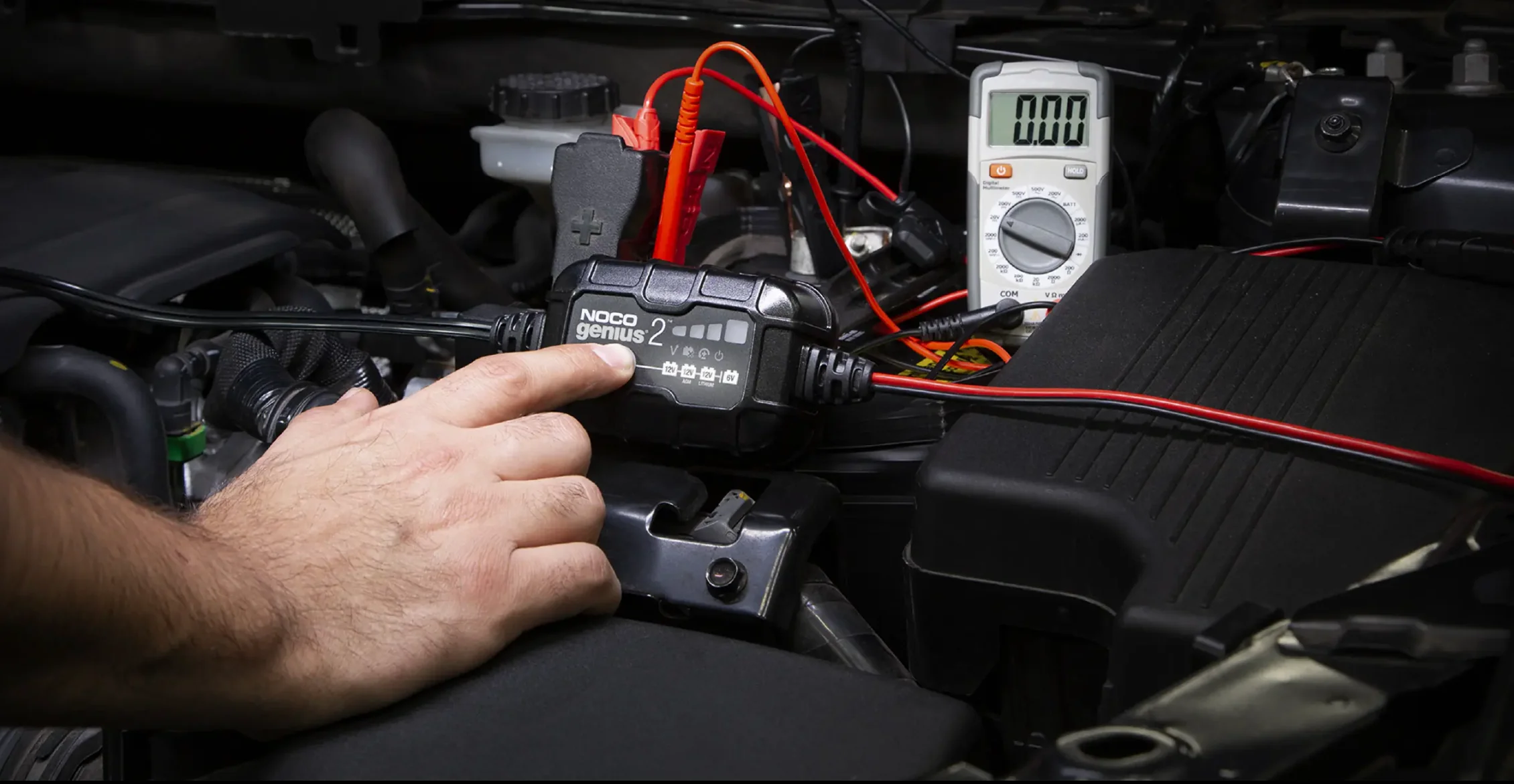 Noco GENIUS2 6V/12V 2A Smart Battery Charger - Image 6