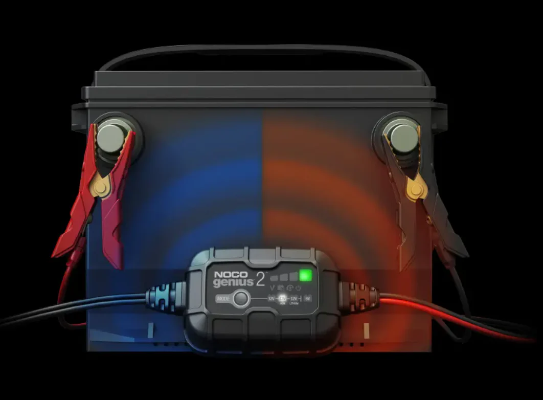 Noco GENIUS2 6V/12V 2A Smart Battery Charger - Image 8