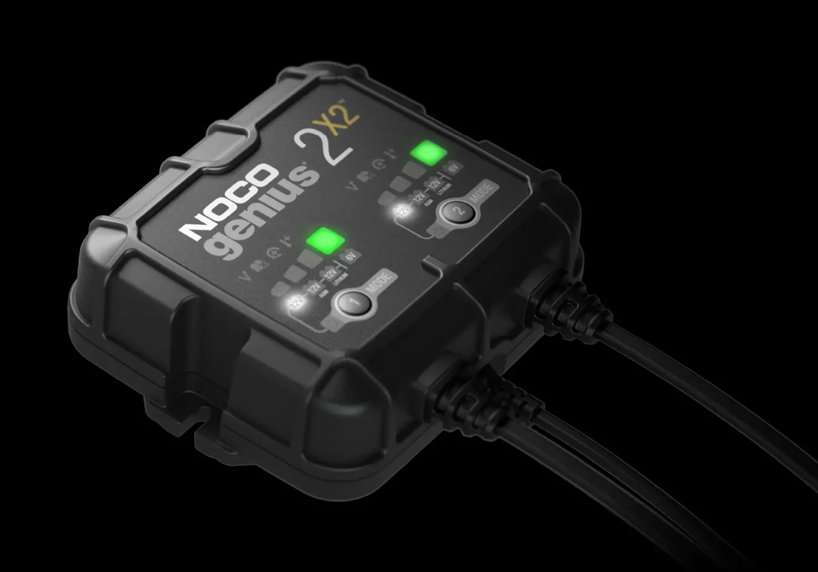 Noco GENIUS2X2 6V/12V 2-Bank 4A Smart Battery Charger - Image 4