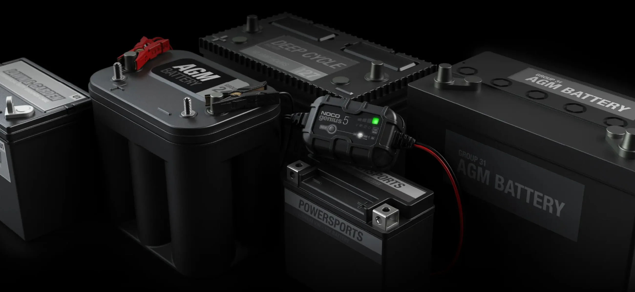 Noco GENIUS5 6V/12V 5A Smart Battery Charger - Image 4