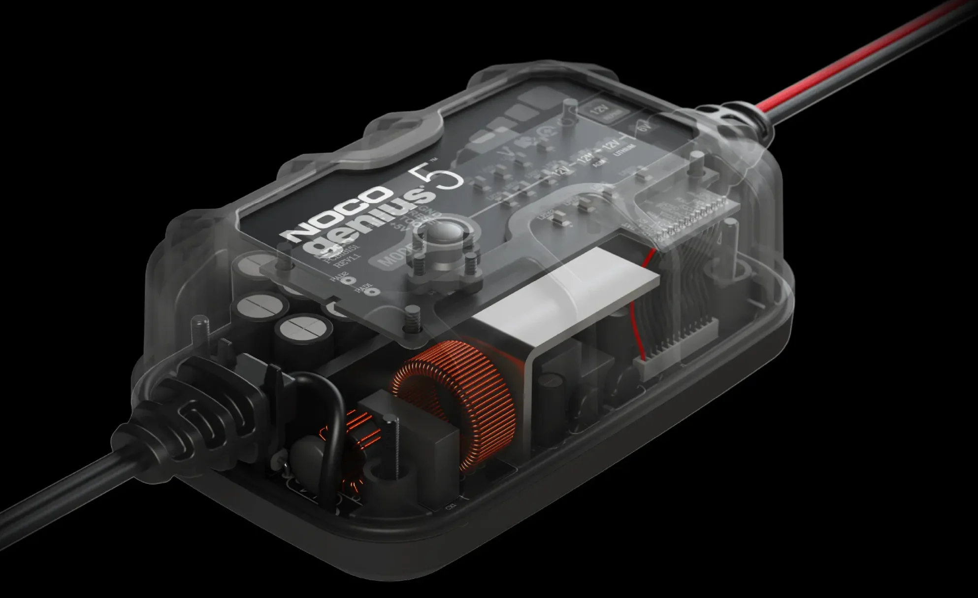 Noco GENIUS5 6V/12V 5A Smart Battery Charger - Image 5