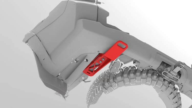 Nytop Rear Recovery Points For 4Runner (2014-2024) - Image 7
