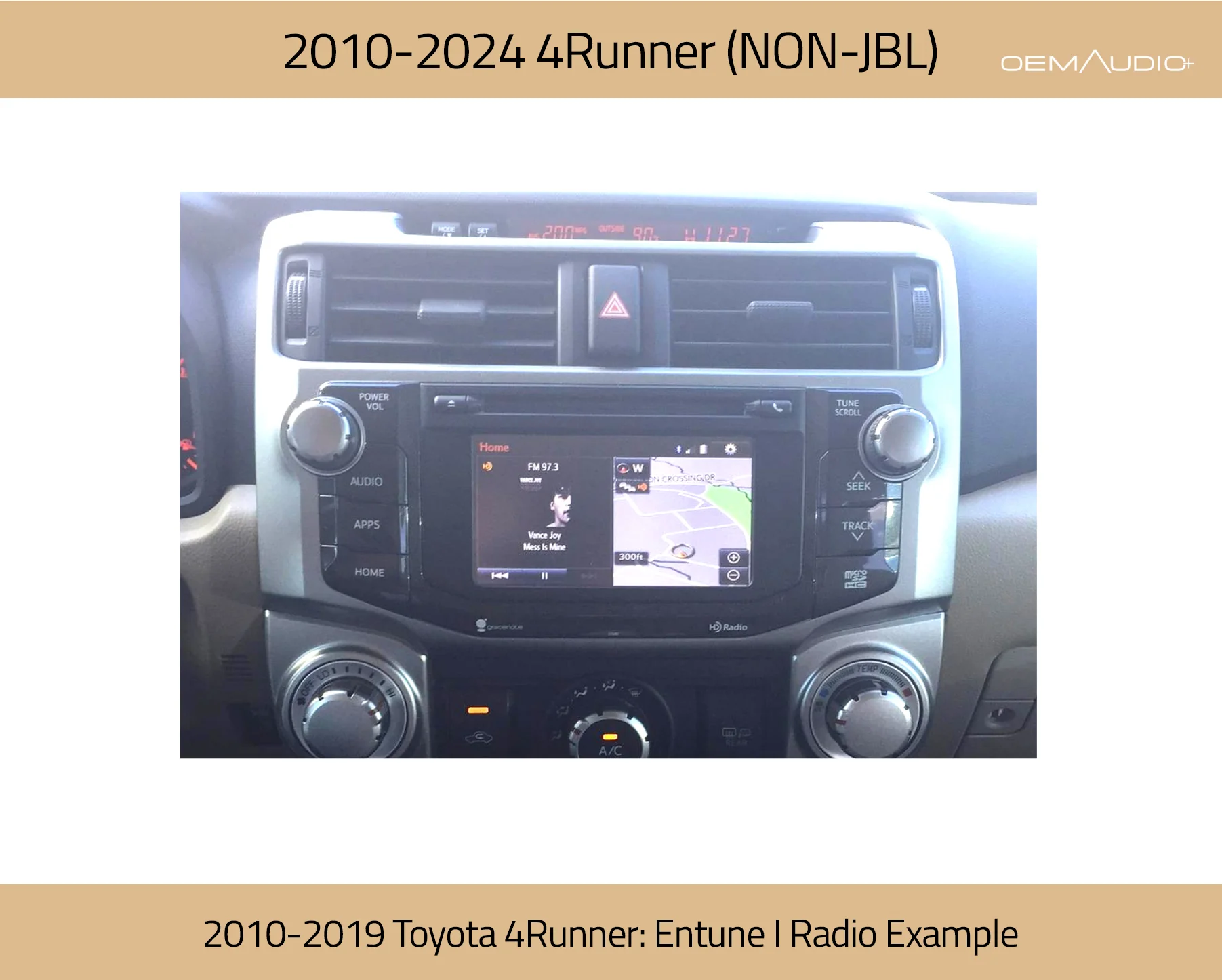 OEM Audio Sound System For 4Runner (2010-2024) - Image 2