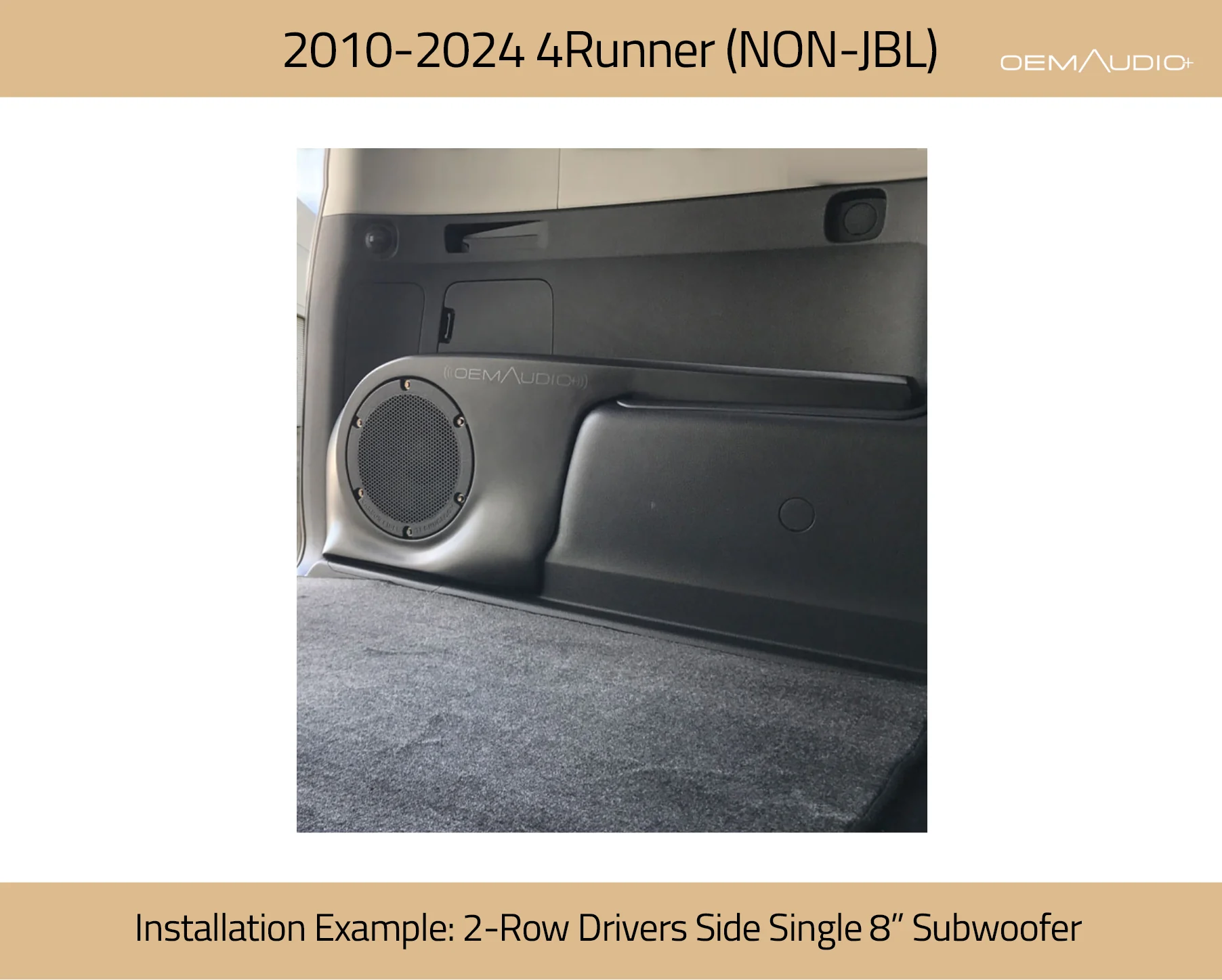 OEM Audio Sound System For 4Runner (2010-2024) - Image 8