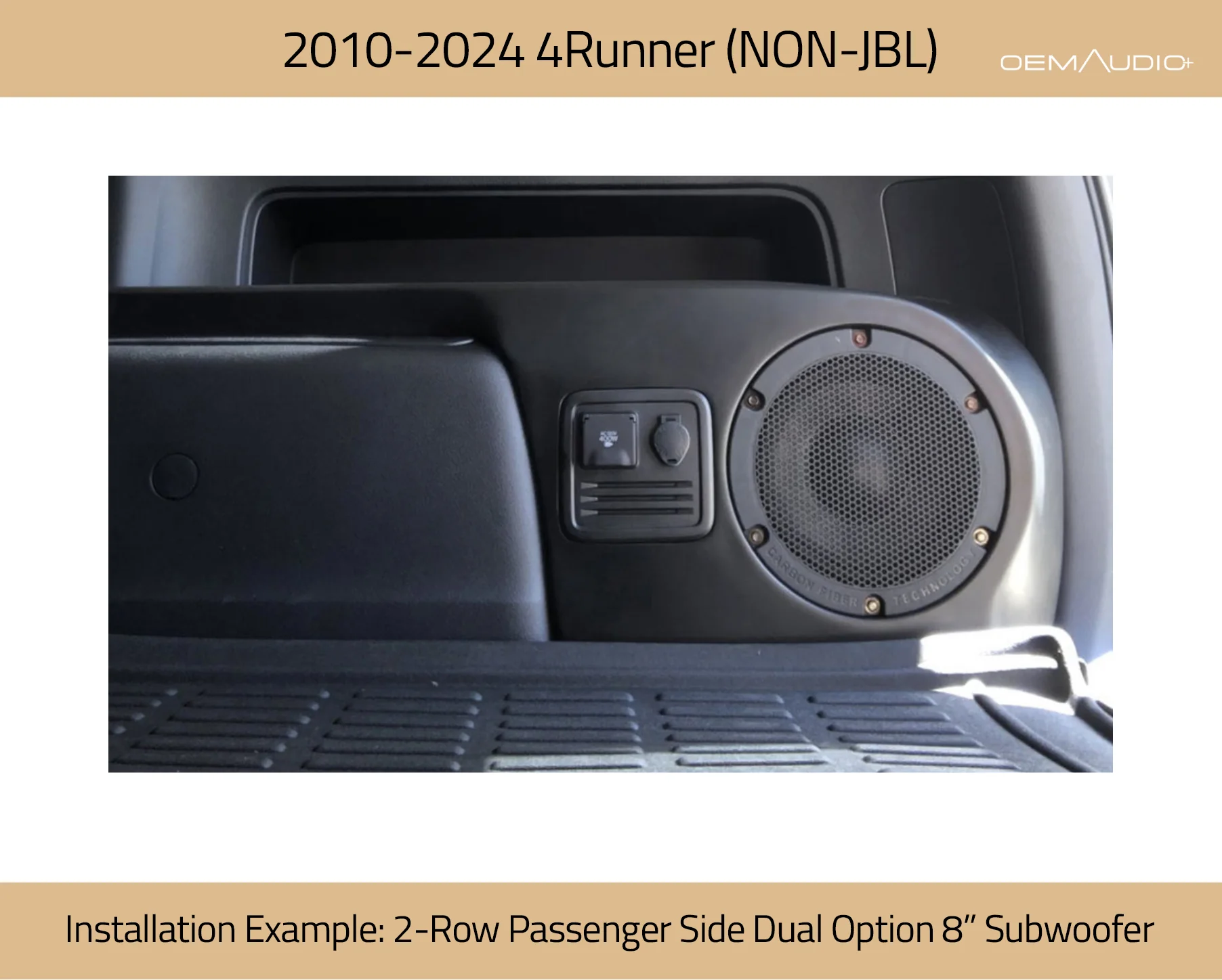 OEM Audio Sound System For 4Runner (2010-2024) - Image 9