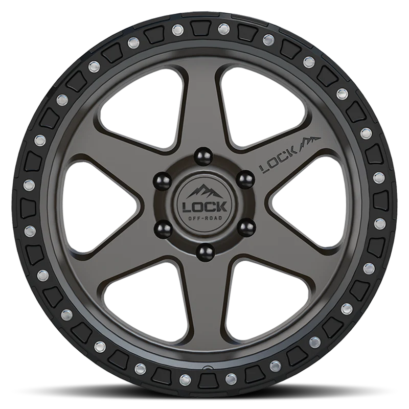 Lock Off-Road Wheels Olympus Matte Grey - Image 2