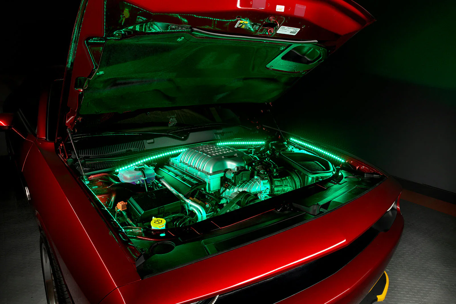 Oracle Engine Bay LED Flexible Strip Lighting Kit With Wireless Remote - Image 11