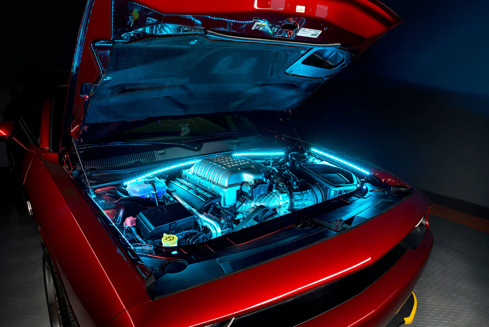 Oracle Engine Bay LED Flexible Strip Lighting Kit With Wireless Remote - Image 15