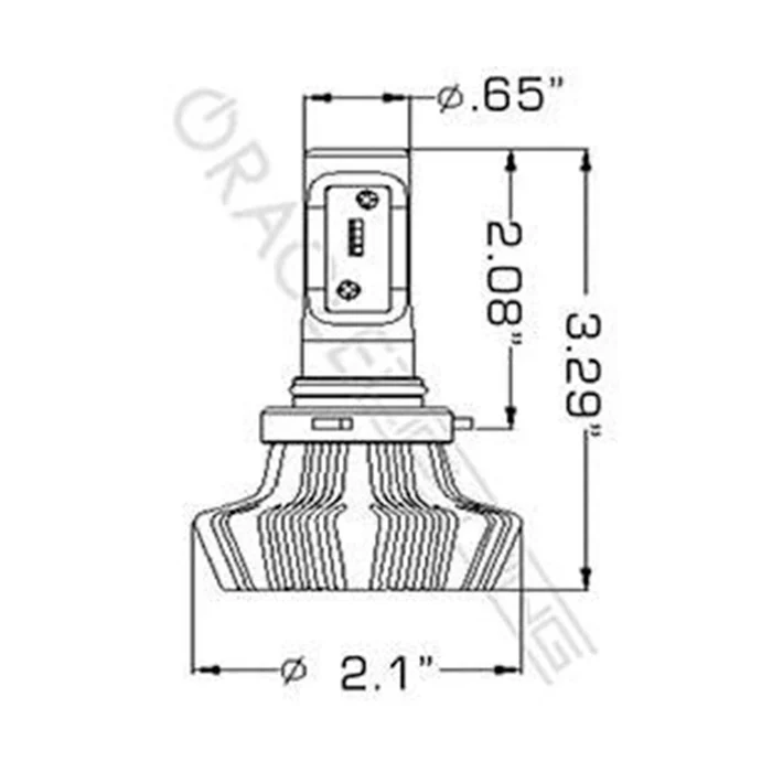 Oracle Lighting 9005 Light Bulb Conversion Kit (High Beam) - Image 16