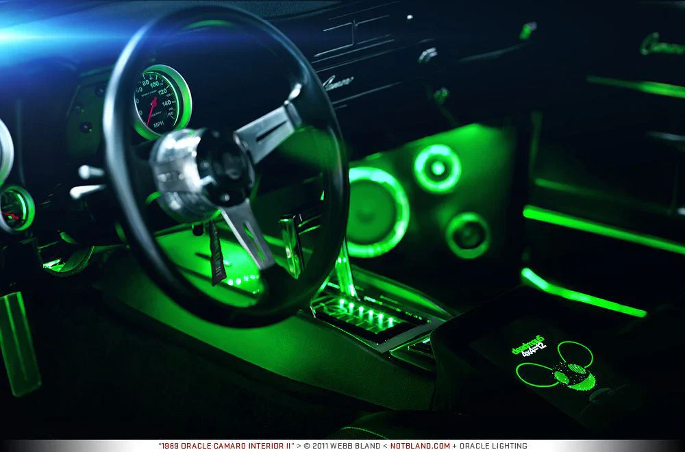 Oracle Lighting Ambient LED Lighting Flexible Strip Footwell Kit - Image 3