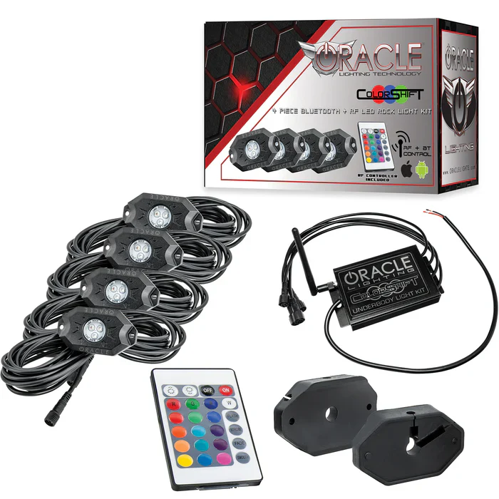 Oracle Lighting Colorshift Underbody Wheel Well Rock Light Kit - Image 2