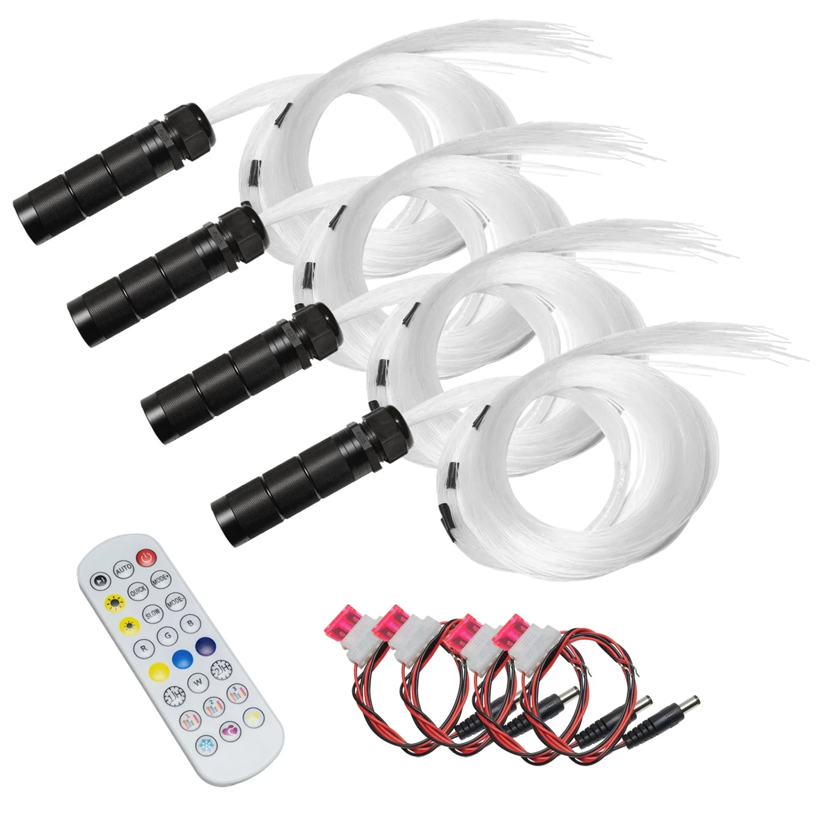 Oracle Lighting Fiber Optic Wheel Liner Colorshift RGB+W Kit - 40W Led/ 600 Fibers - Image 2