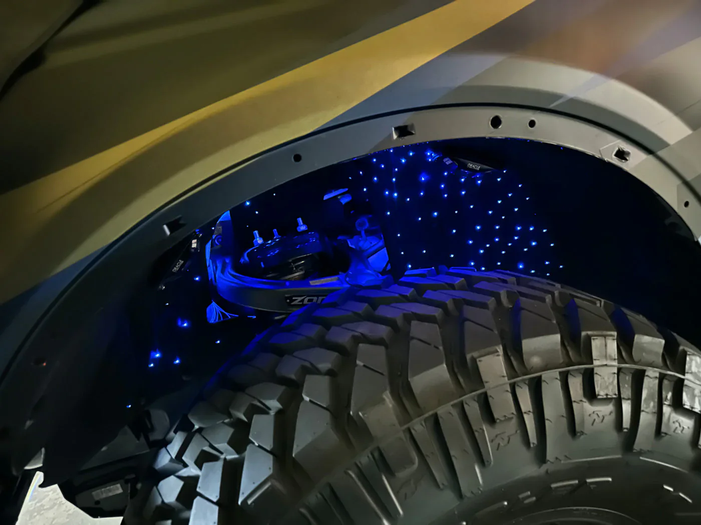 Oracle Lighting Fiber Optic Wheel Liner Colorshift RGB+W Kit - 40W Led/ 600 Fibers - Image 8