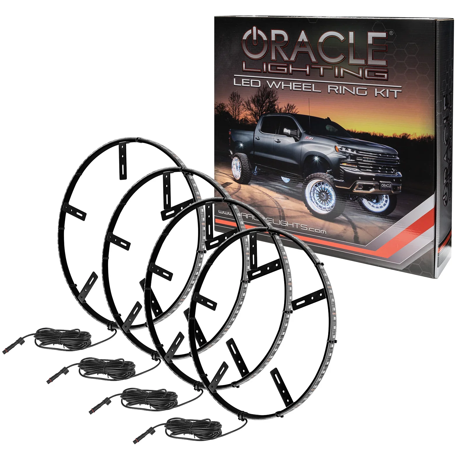 Oracle Lighting LED Illuminated Wheel Rings - Colorshift - Image 2