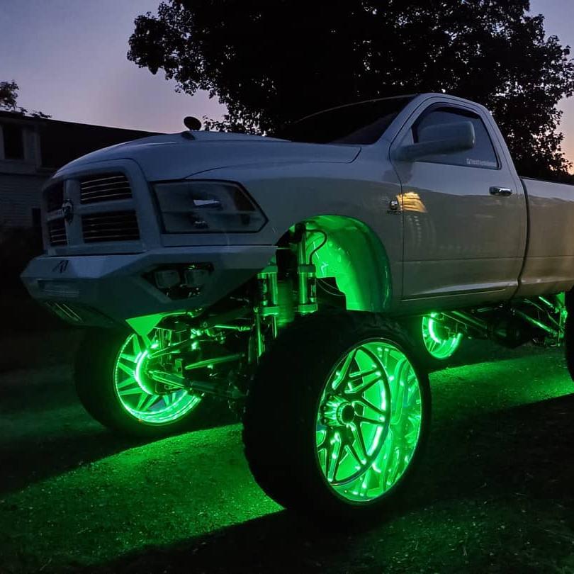 Oracle Lighting LED Illuminated Wheel Rings - Colorshift - Image 9