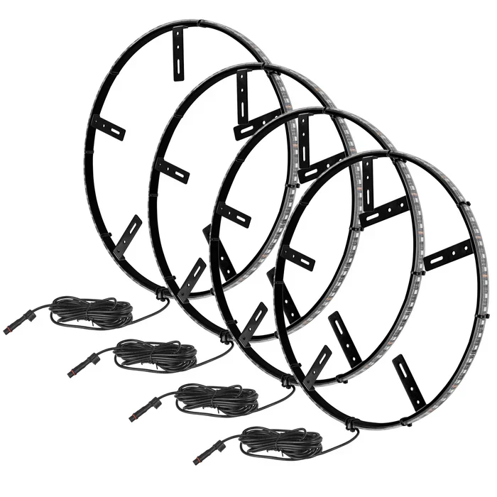 Oracle Lighting LED Illuminated Wheel Rings - Dynamic Color Shift - Image 2