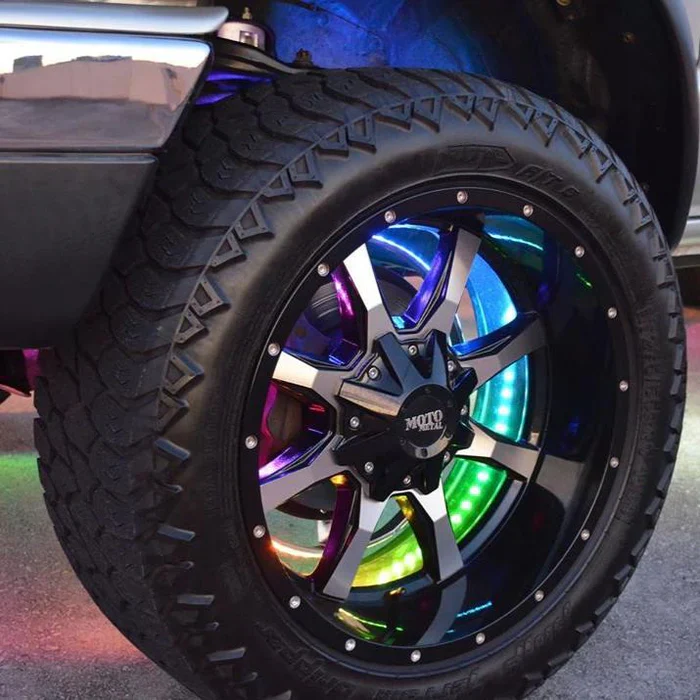 Oracle Lighting LED Illuminated Wheel Rings - Dynamic Color Shift - Image 8