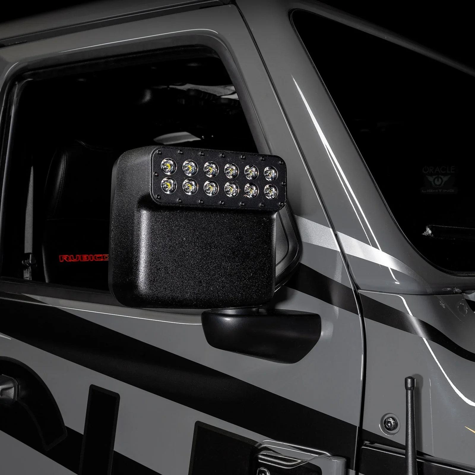 Oracle Lighting Magnetic Light Bar Cover For Led Side Mirrors (Pair) - Image 4