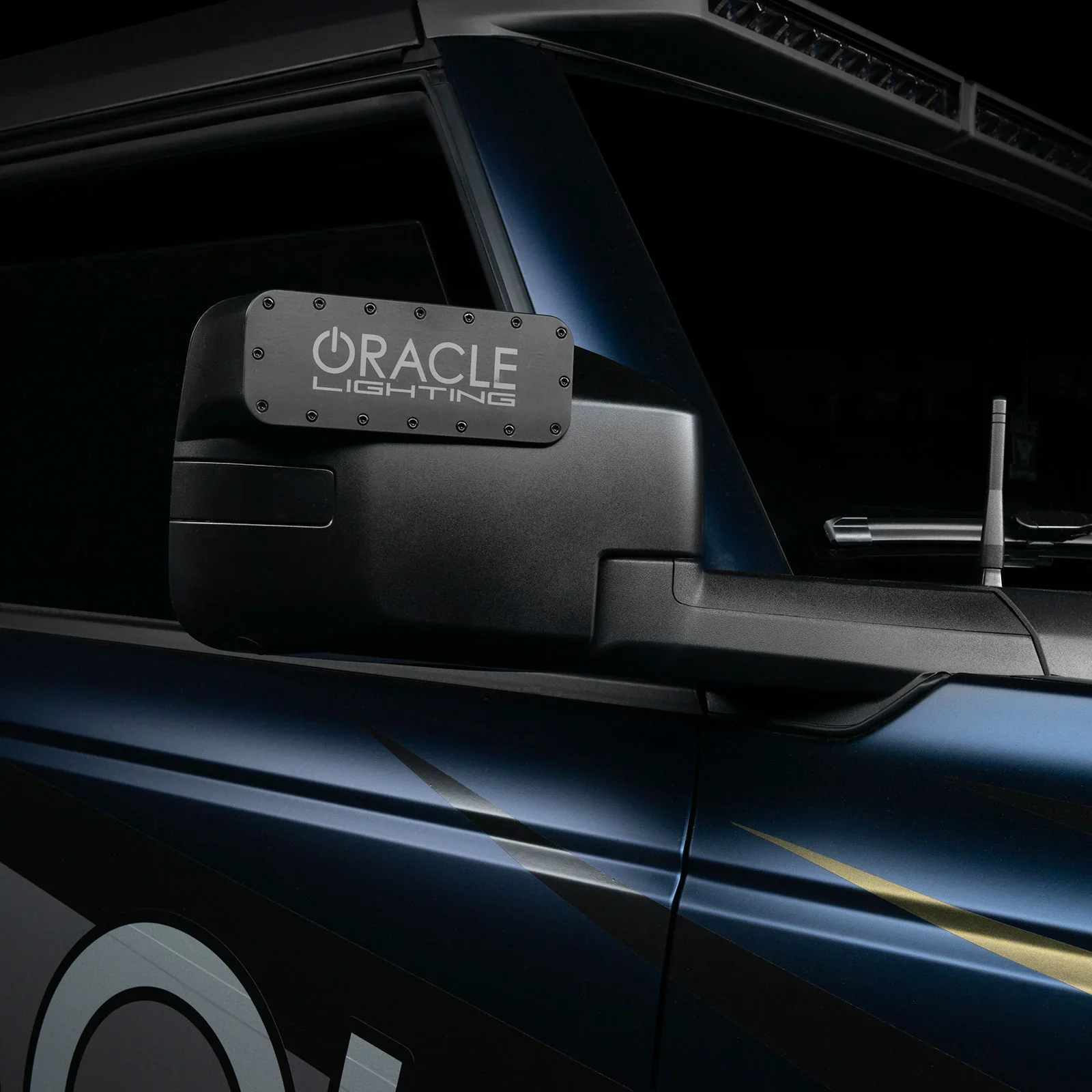 Oracle Lighting Magnetic Light Bar Cover For Led Side Mirrors (Pair) - Image 7
