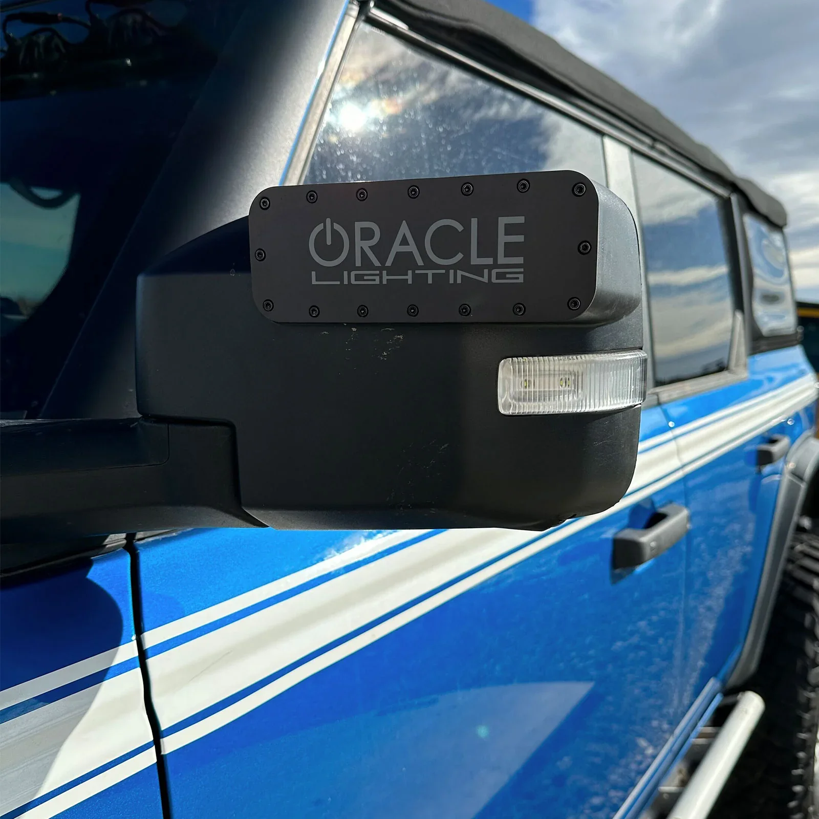 Oracle Lighting Magnetic Light Bar Cover For Led Side Mirrors (Pair) - Image 8