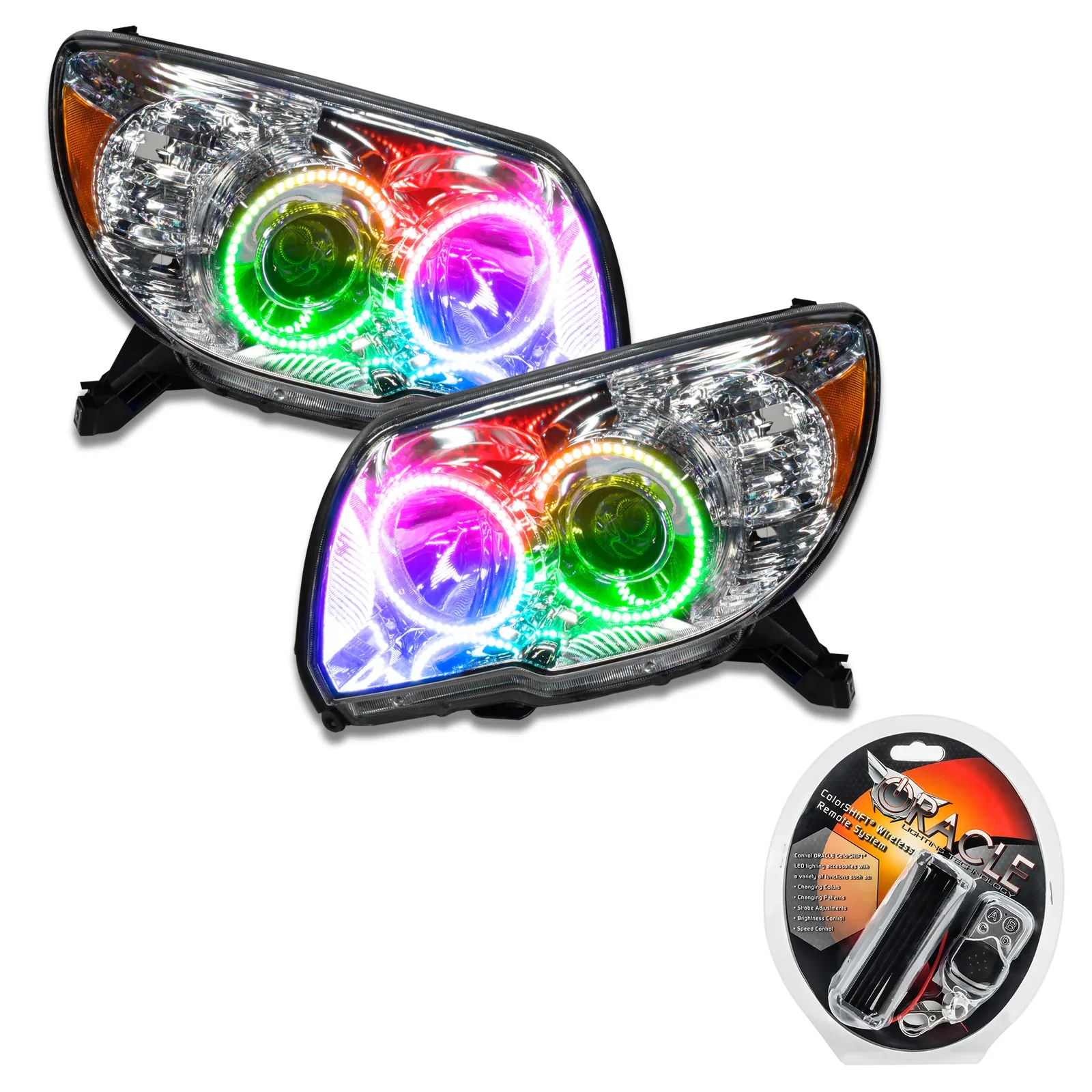 Oracle Lighting Pre-Assembled Halo Headlights Non HID For 4Runner (2006-2009) - Image 10