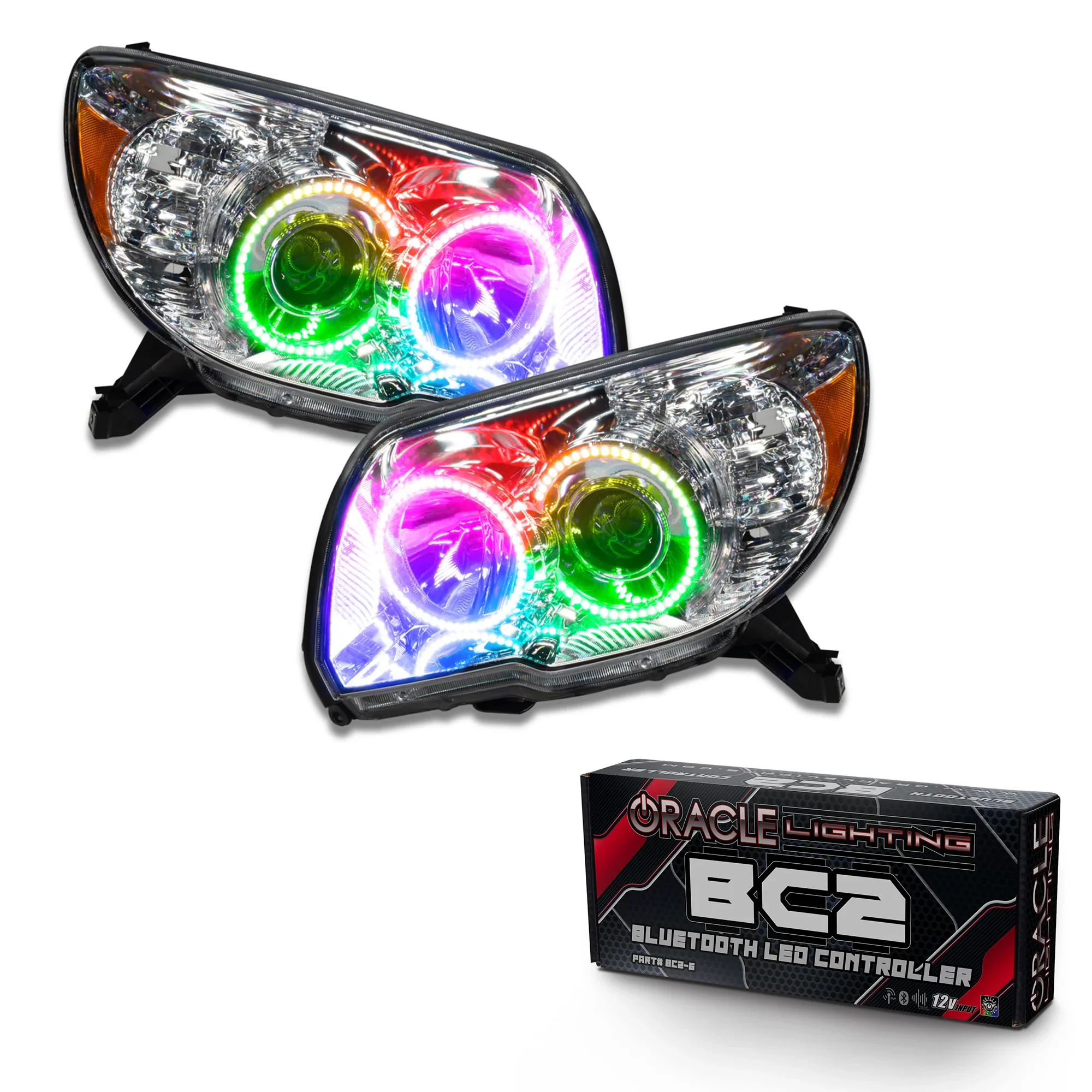 Oracle Lighting Pre-Assembled Halo Headlights Non HID For 4Runner (2006-2009) - Image 12