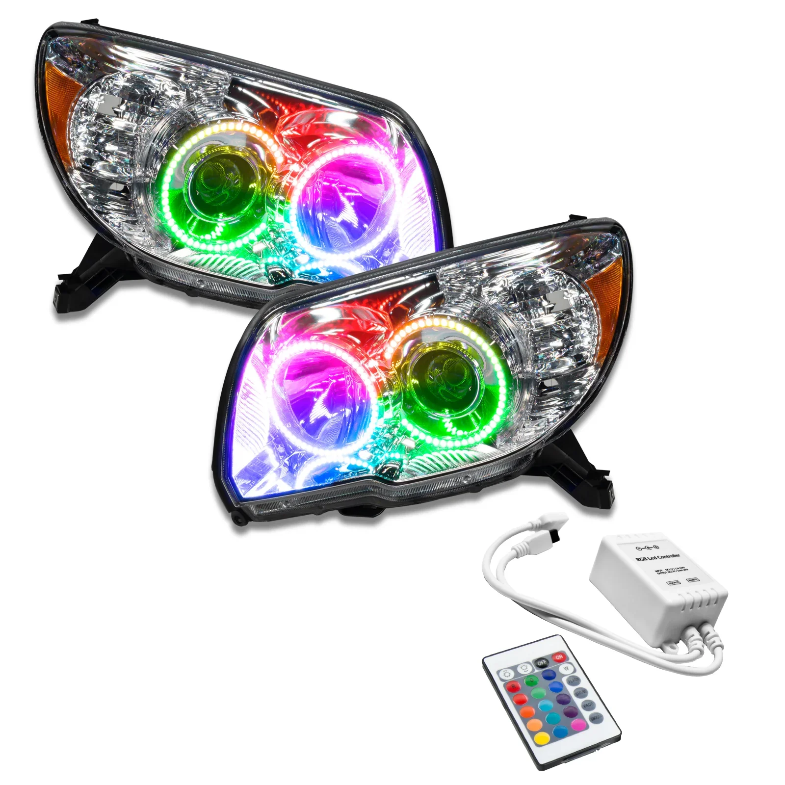Oracle Lighting Pre-Assembled Halo Headlights Non HID For 4Runner (2006-2009) - Image 9