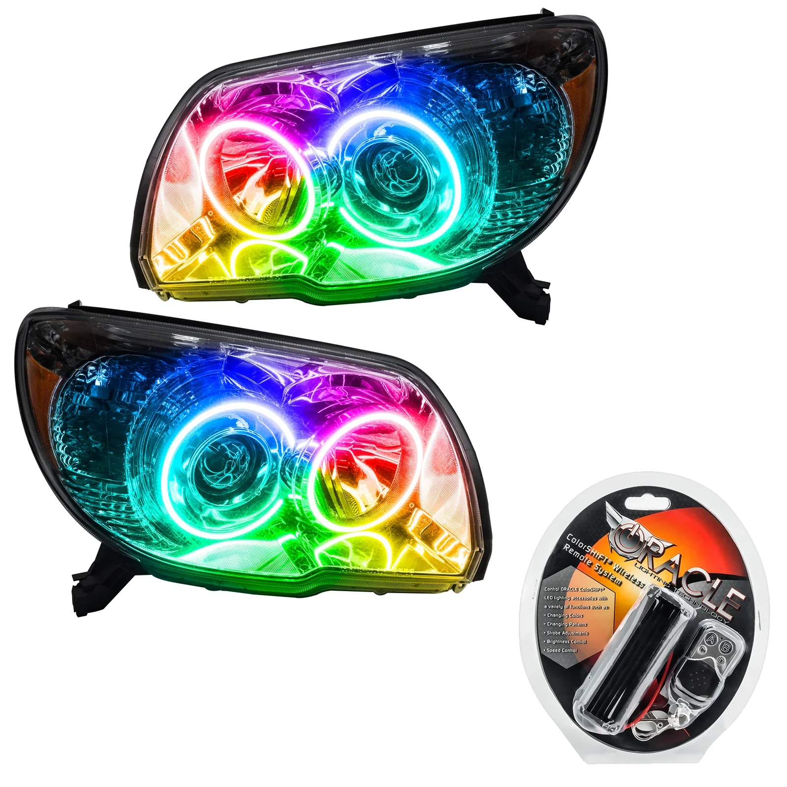 Oracle Lighting Sport Pre-Assembled Halo Headlights For 4Runner (2006-2009) - Image 6