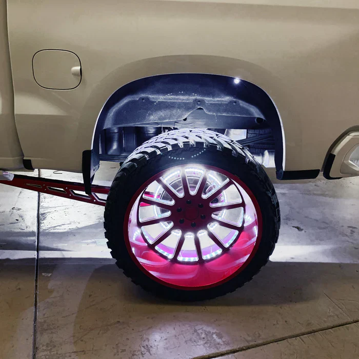 Oracle Lighting White Underbody Wheel Well Rock Light Kit - 4 Piece - Image 4