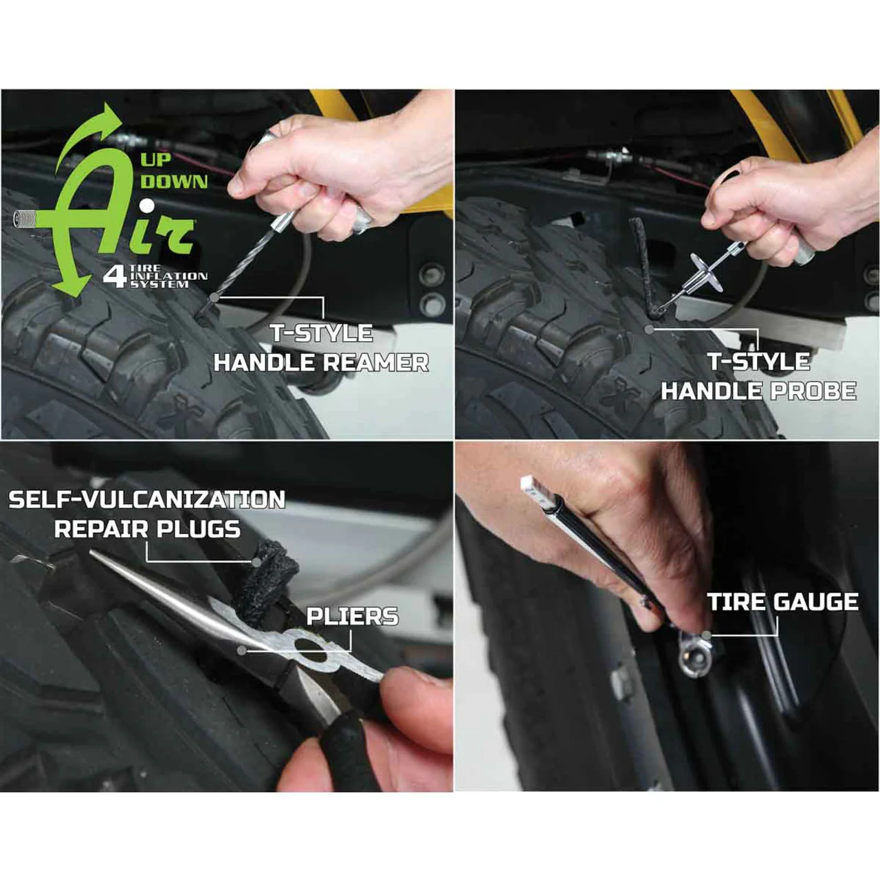 Overland Vehicle Systems 53 Piece Tire Plug Repair Kit - Image 3