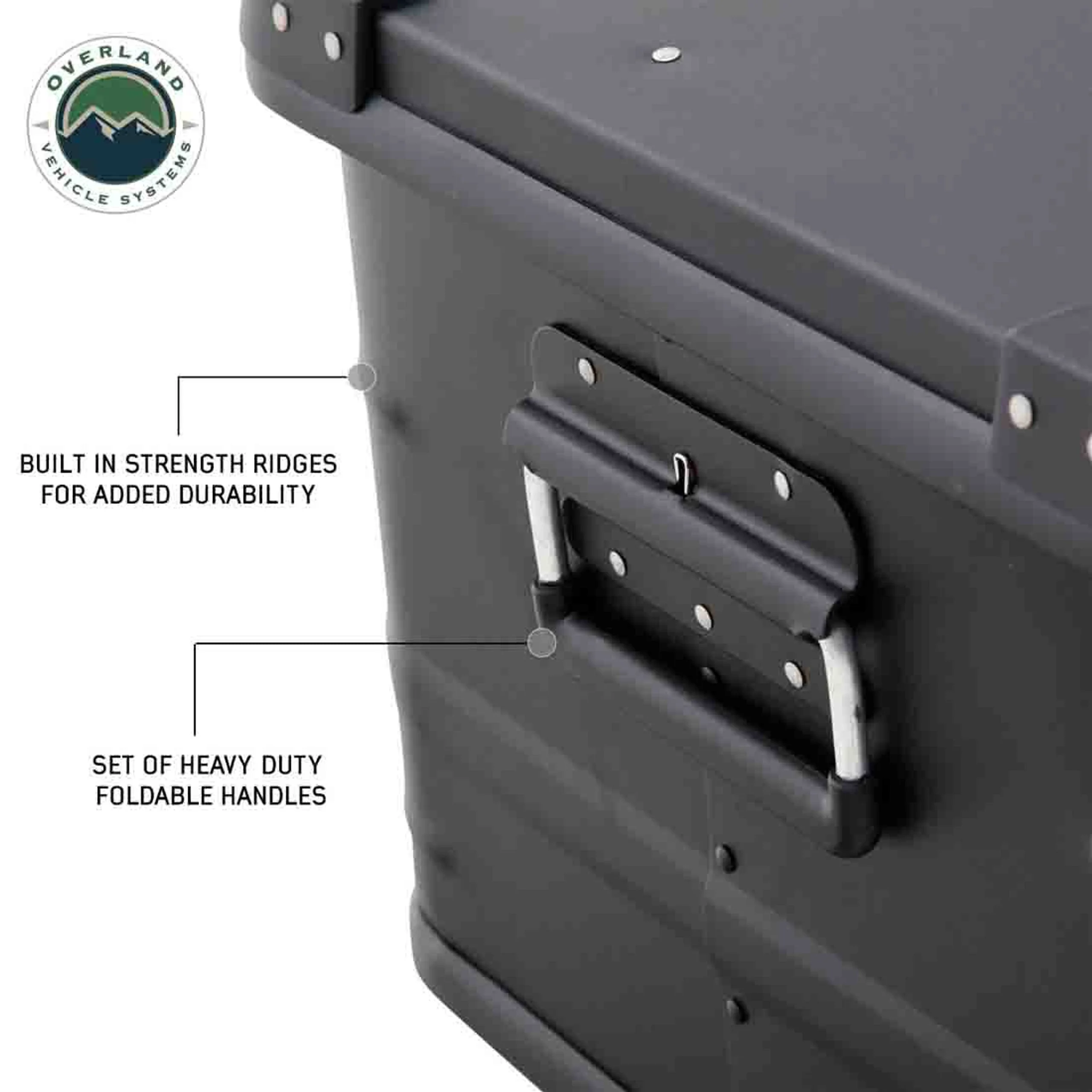 Overland Vehicle Systems Aluminum Box Storage 53 QT - Image 5