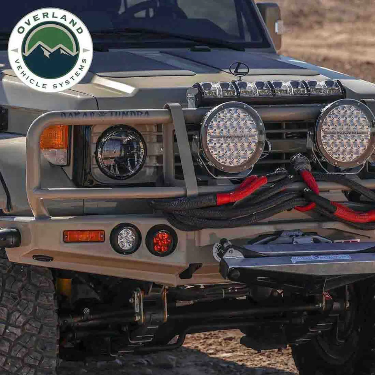 Overland Vehicle Systems Brute Kinetic Recovery Rope w/ Storage Bag - Image 10