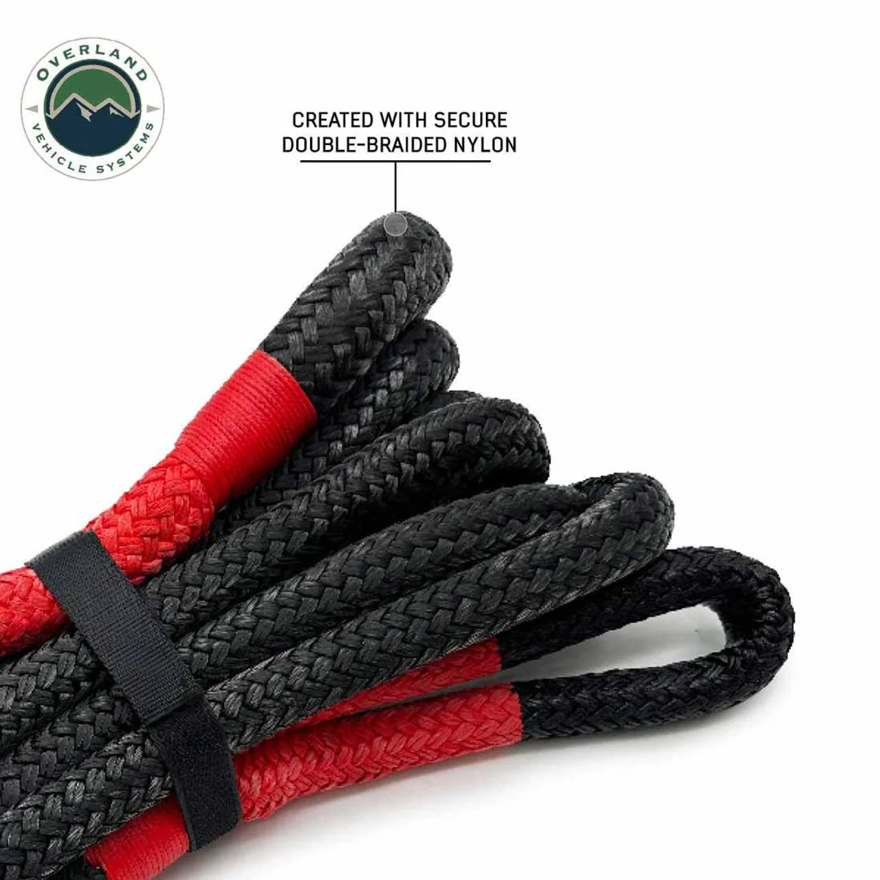 Overland Vehicle Systems Brute Kinetic Recovery Rope w/ Storage Bag - Image 4