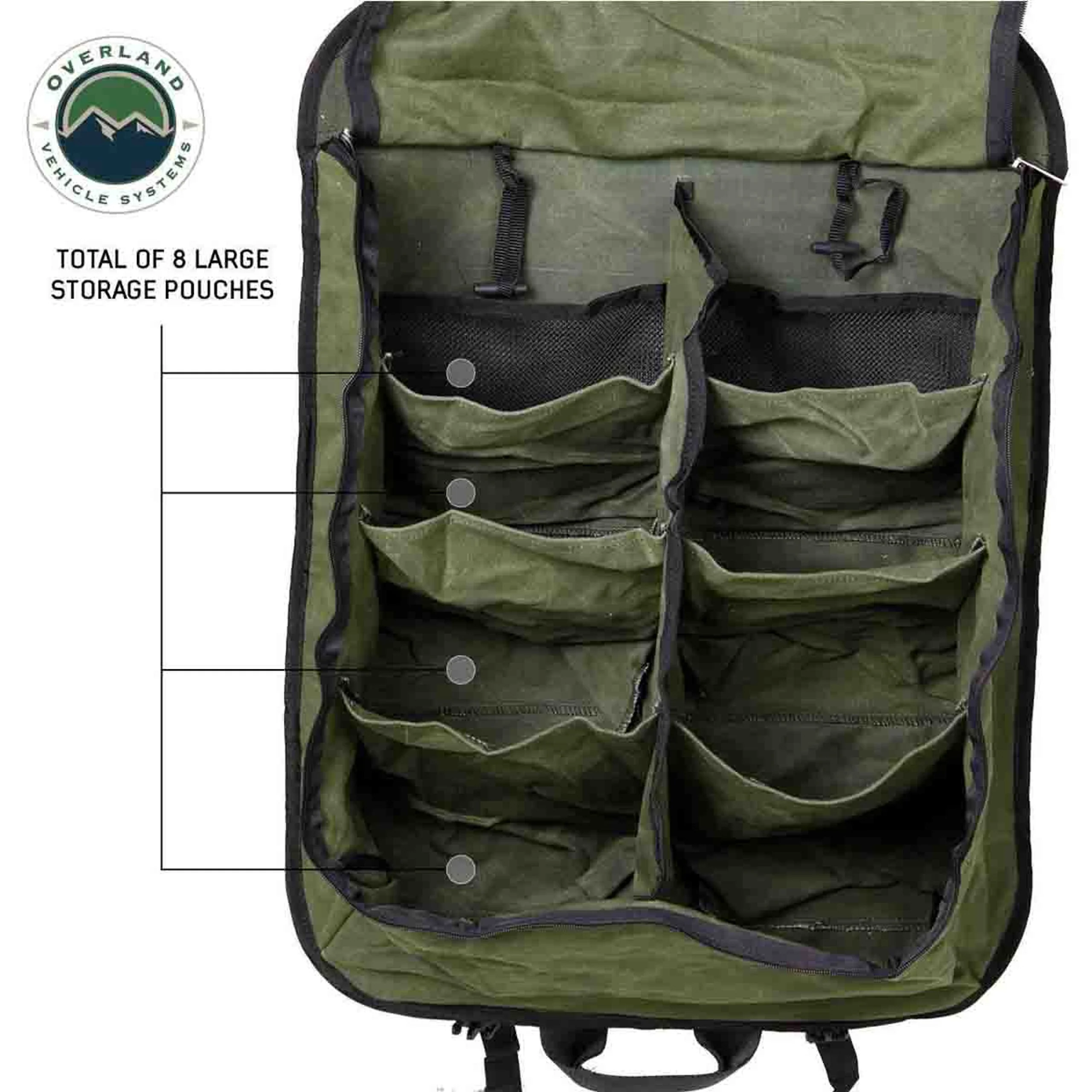 Overland Vehicle Systems Camping Gear Storage Bag #16 Waxed Canvas - Image 5