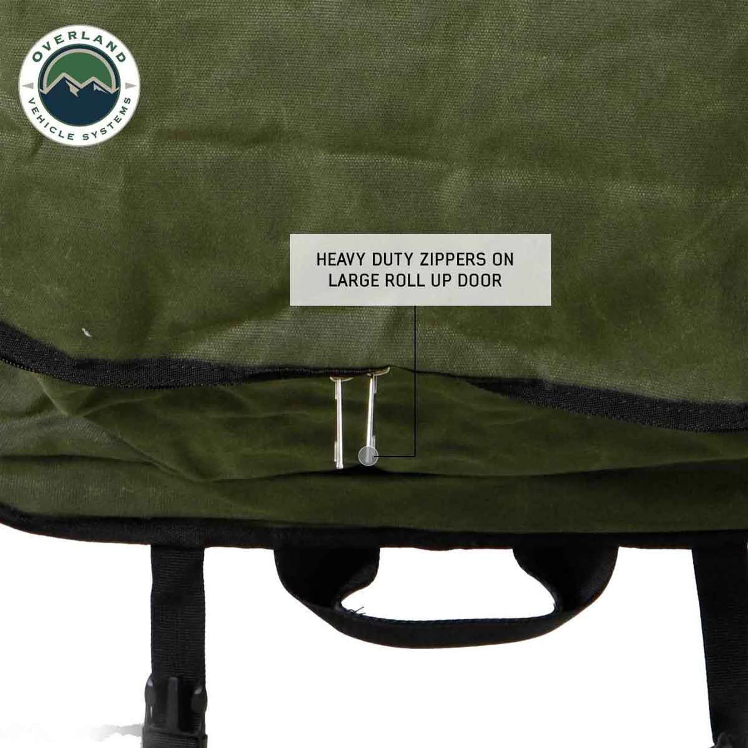 Overland Vehicle Systems Camping Gear Storage Bag #16 Waxed Canvas - Image 8