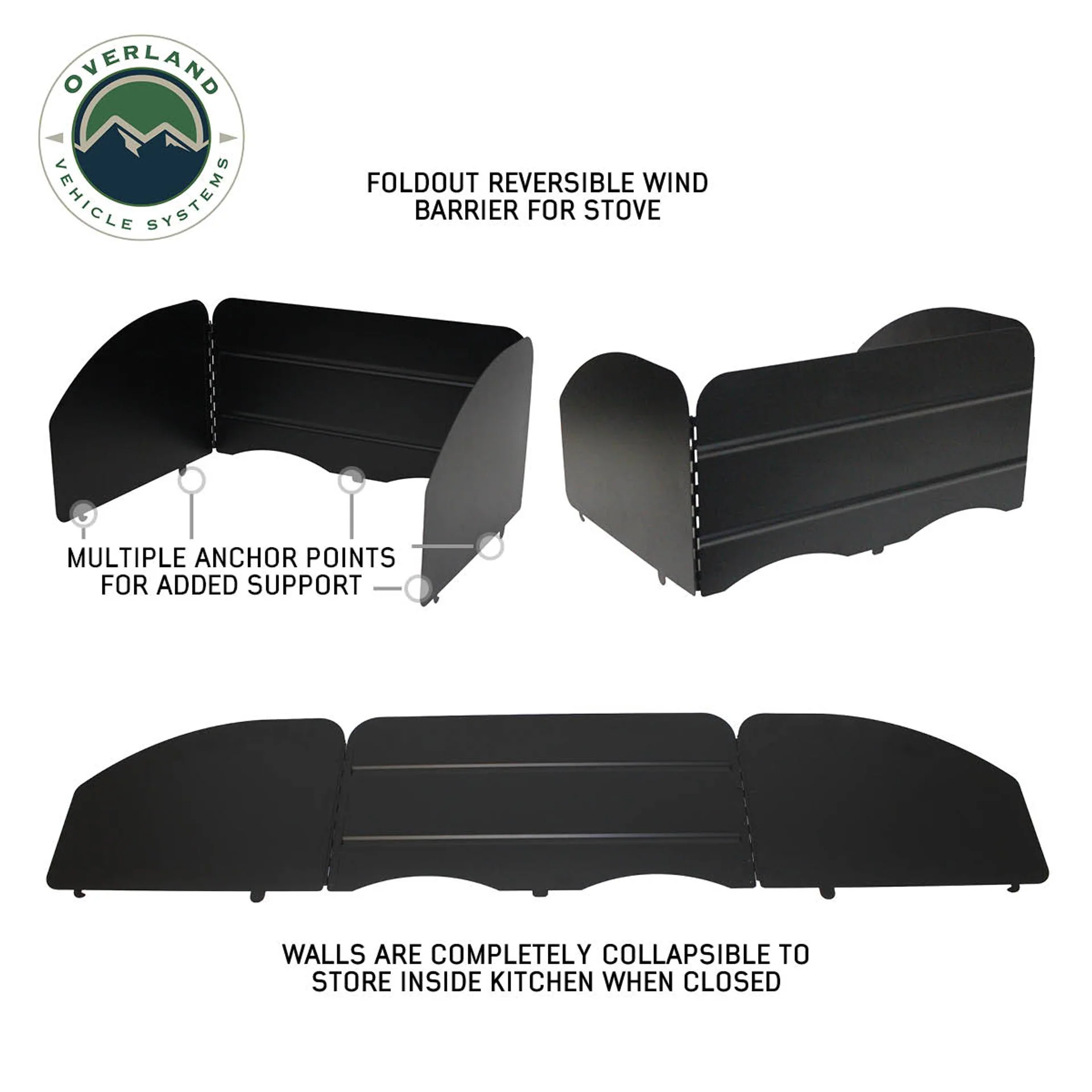 Overland Vehicle Systems Cargo Box Kitchen W/Slide Out, Storage Box & Cooking Area - Image 3