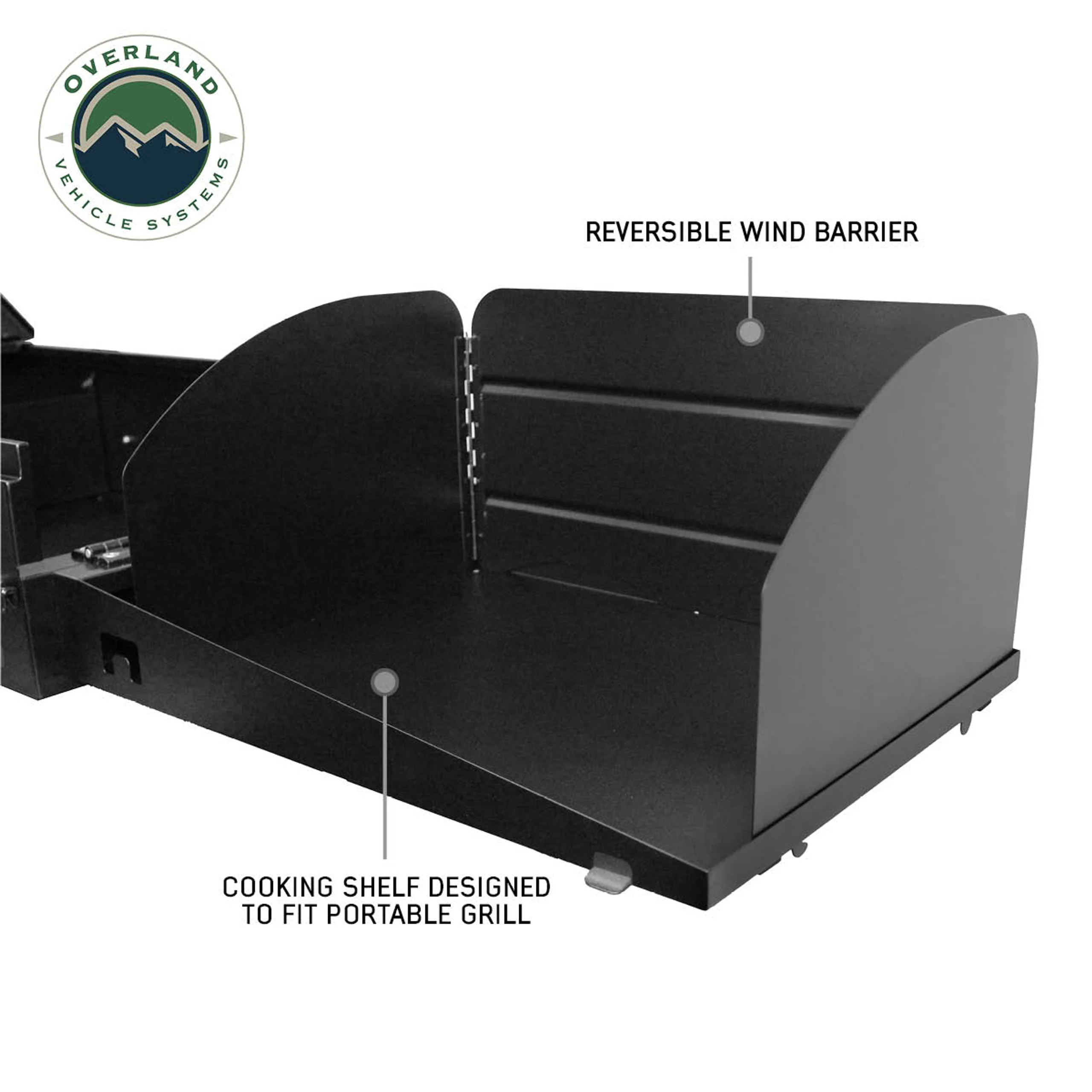 Overland Vehicle Systems Cargo Box Kitchen W/Slide Out, Storage Box & Cooking Area - Image 6