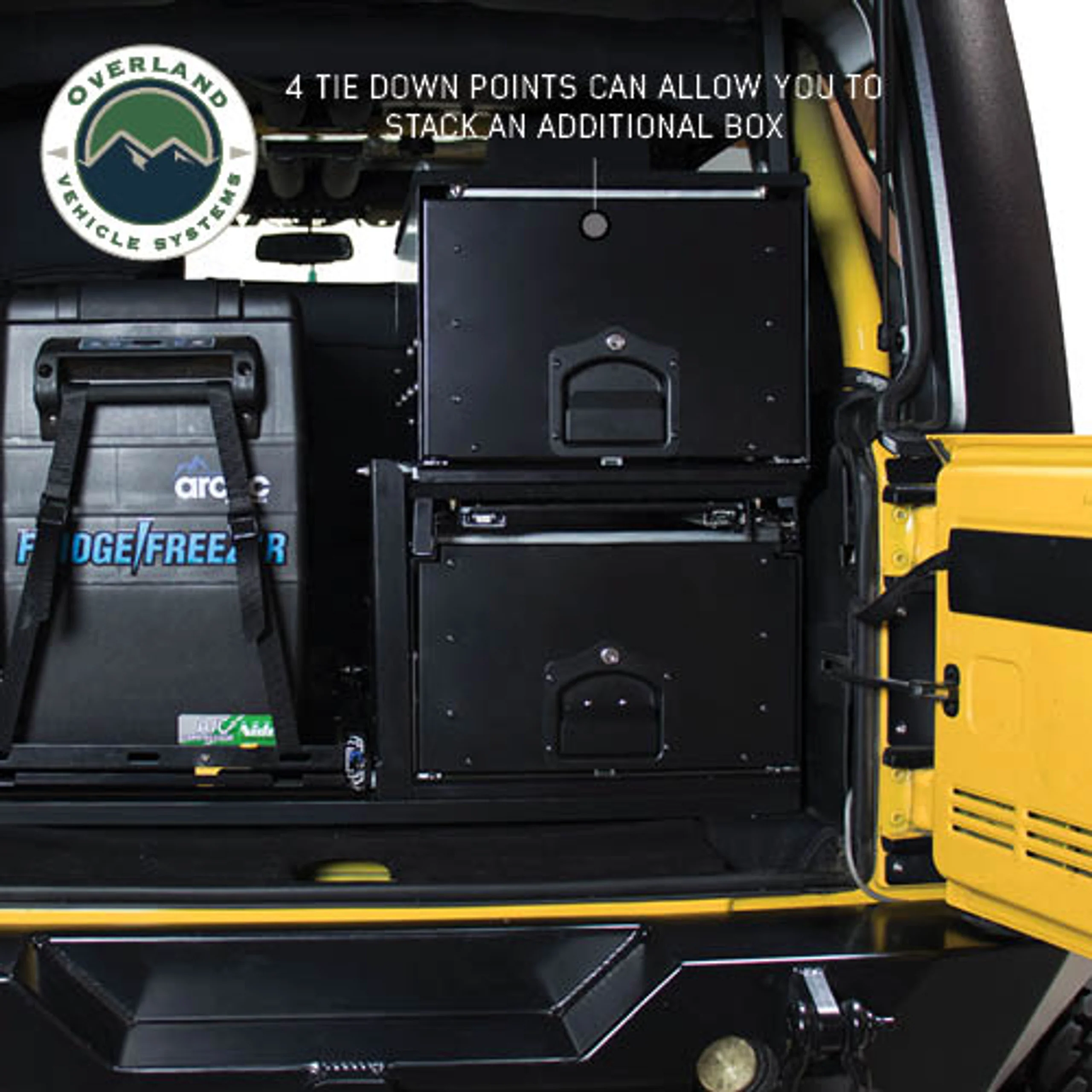 Overland Vehicle Systems Cargo Box W/Slide Out Drawer & Working Station - Image 7