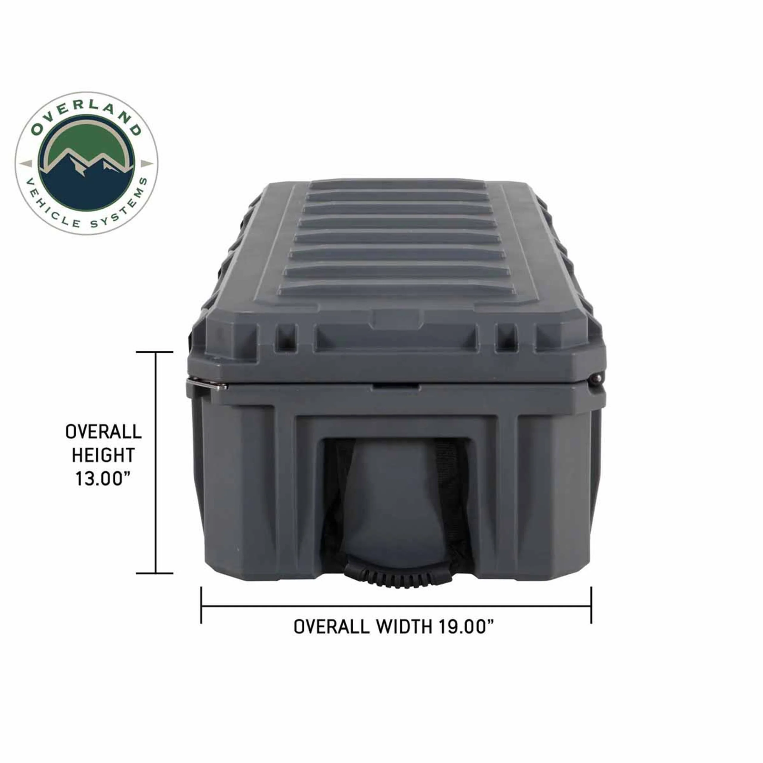 Overland Vehicle Systems D.B.S. Dark Grey 117 QT Dry Box W/Drain and Bottle Opener - Image 9